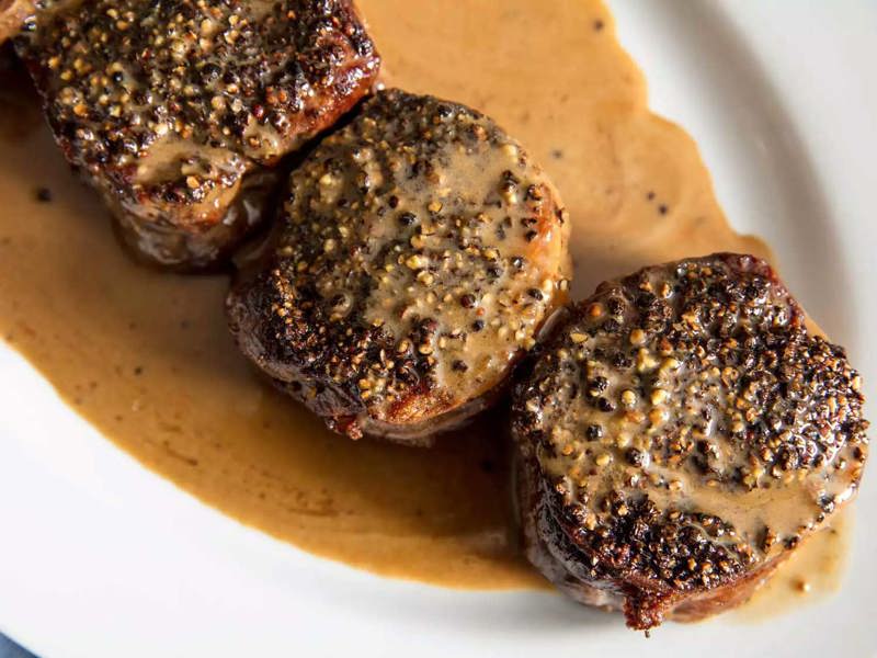 Steak au Poivre